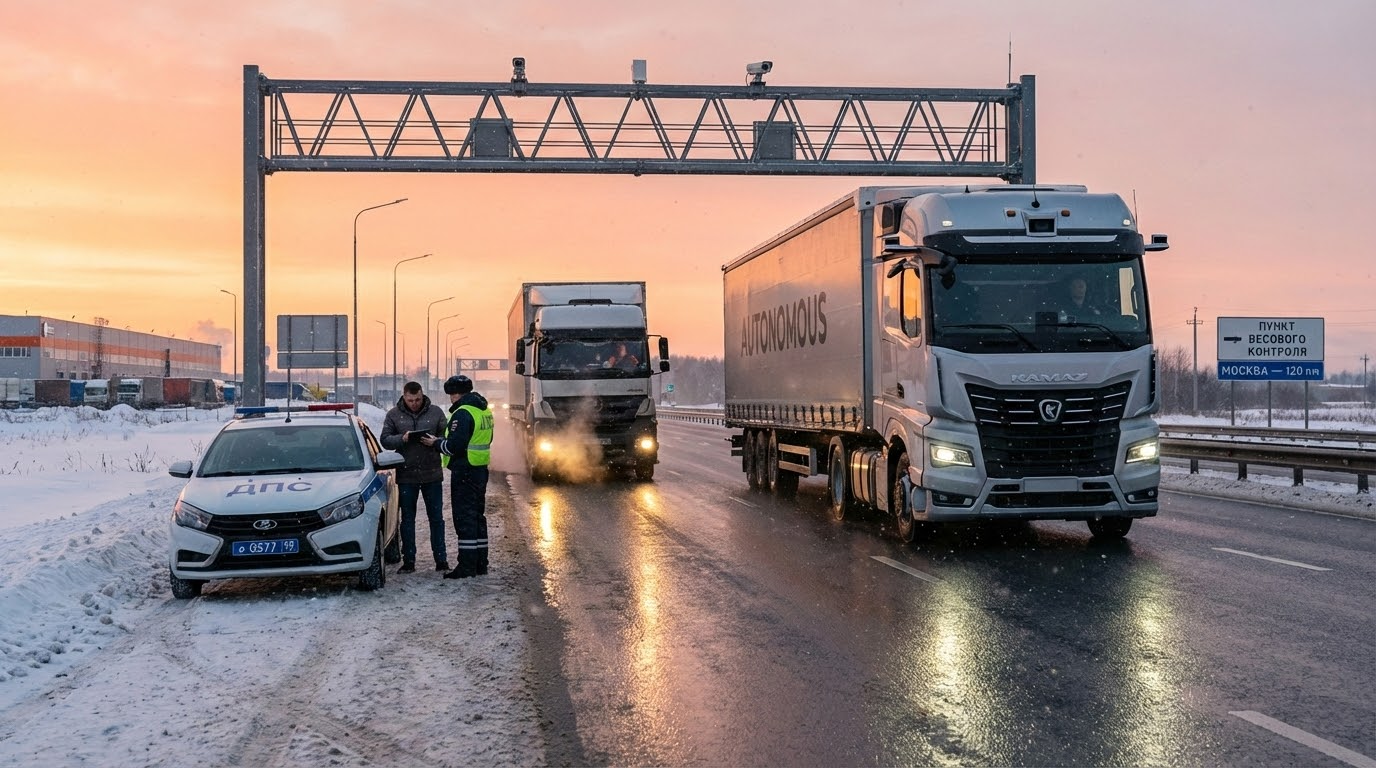 Беспилотные грузовики в России: что нужно знать транспортным компаниям