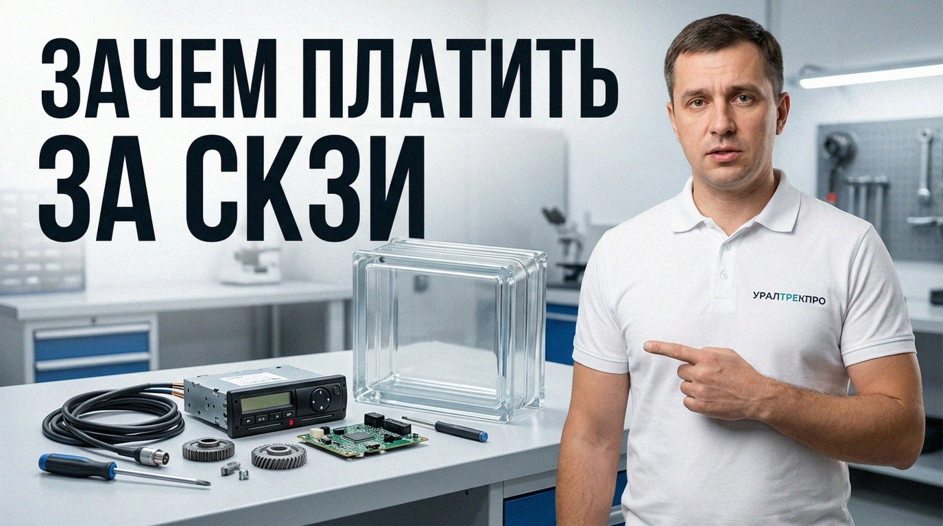 Блок СКЗИ тахографа - наглядное изображение устройства и объяснение принципа работы