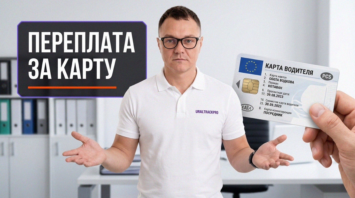 Процесс оформления карты водителя для тахографа