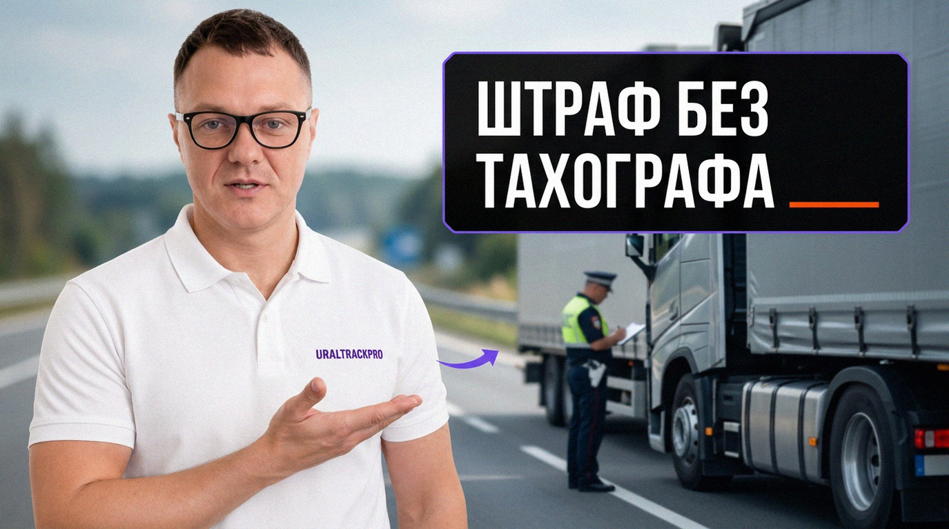 Тахограф в кабине грузовика, правила использования и исключения