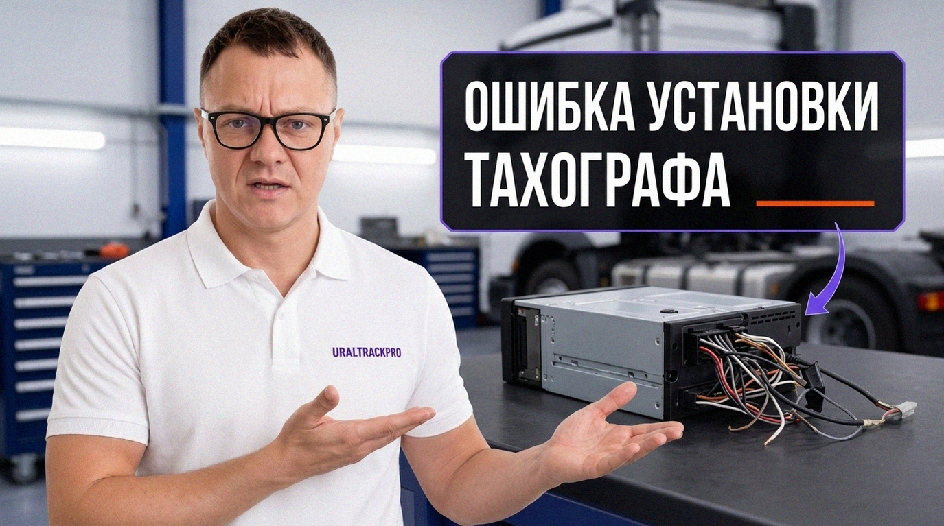 Диагностика ошибок подключения при установке тахографа в автомобиле