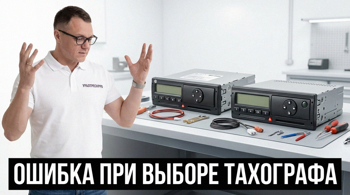 Как выбрать тахограф на грузовой автомобиль без штрафов