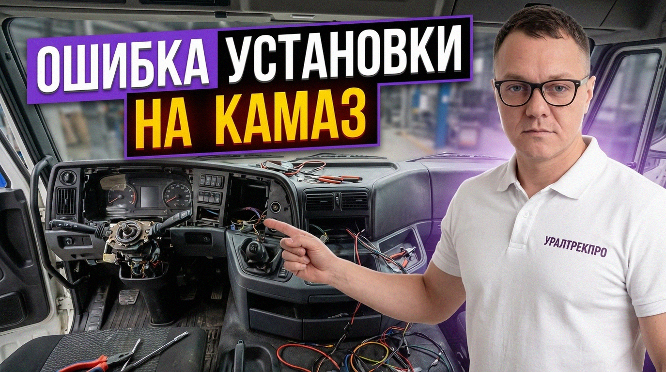 Купить и установить тахограф на КАМАЗ, оформление карты водителя