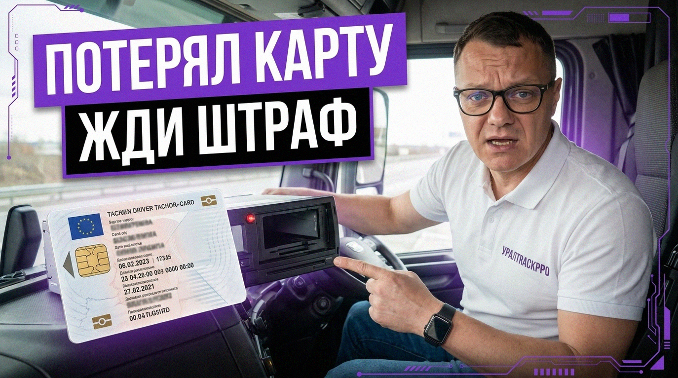 Инструкция по восстановлению карты водителя при потере для тахографа и СКЗИ