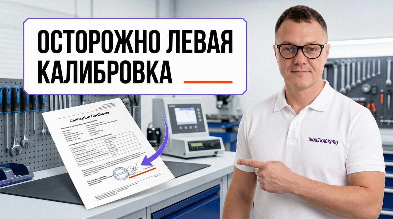 Процесс официальной калибровки тахографа специалистом в сертифицированном центре