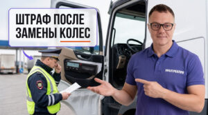 Процесс калибровки тахографа при замене колес грузового автомобиля