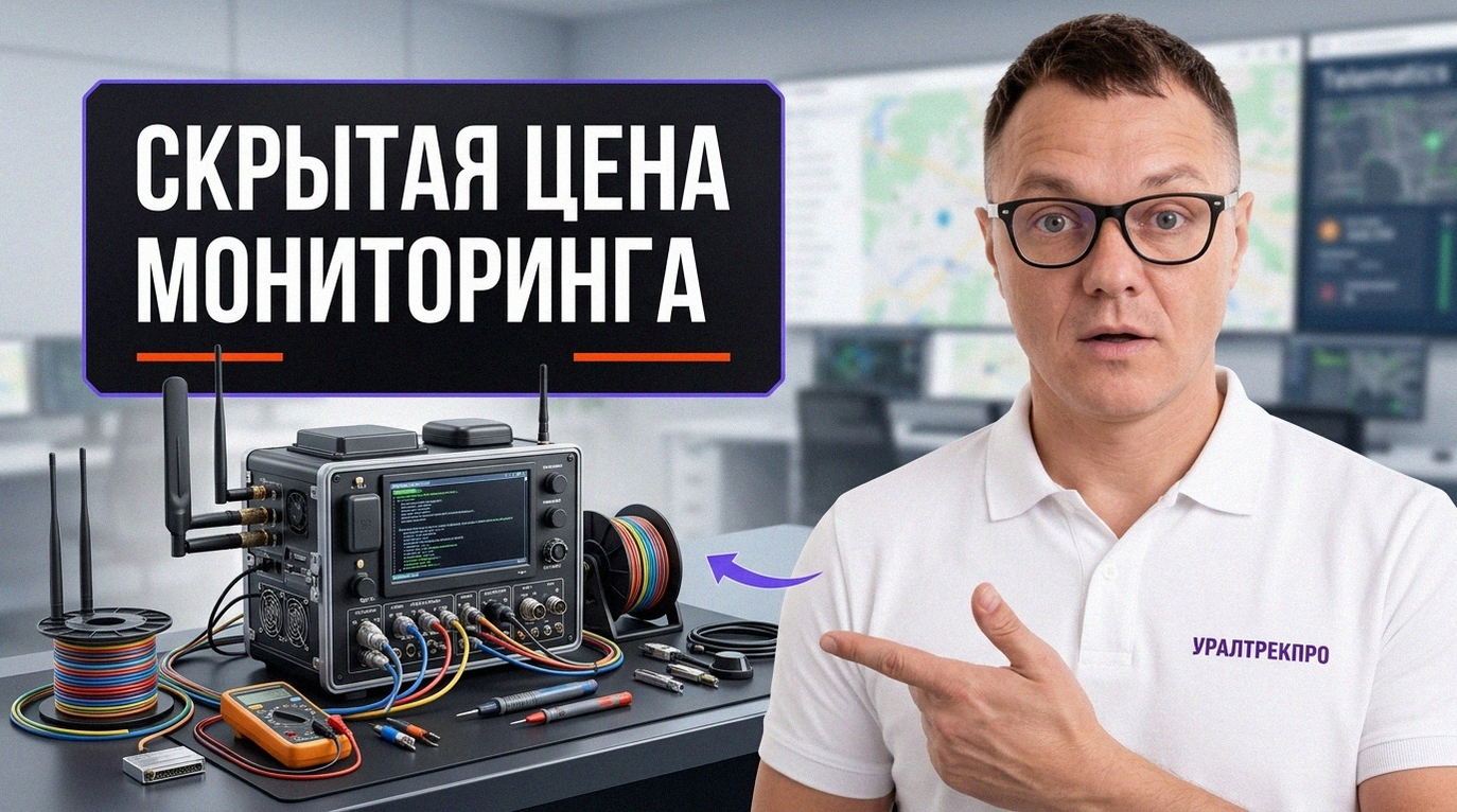 Элементы системы мониторинга транспорта ГЛОНАСС и их стоимость