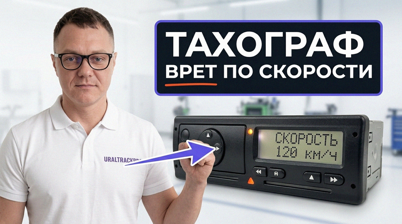 Диагностика и ремонт тахографа при ошибках показаний скорости