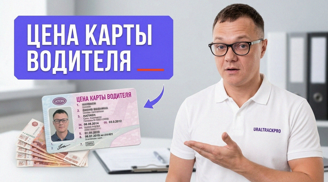 Карта водителя для тахографа и актуальная стоимость оформления в 2026 году.