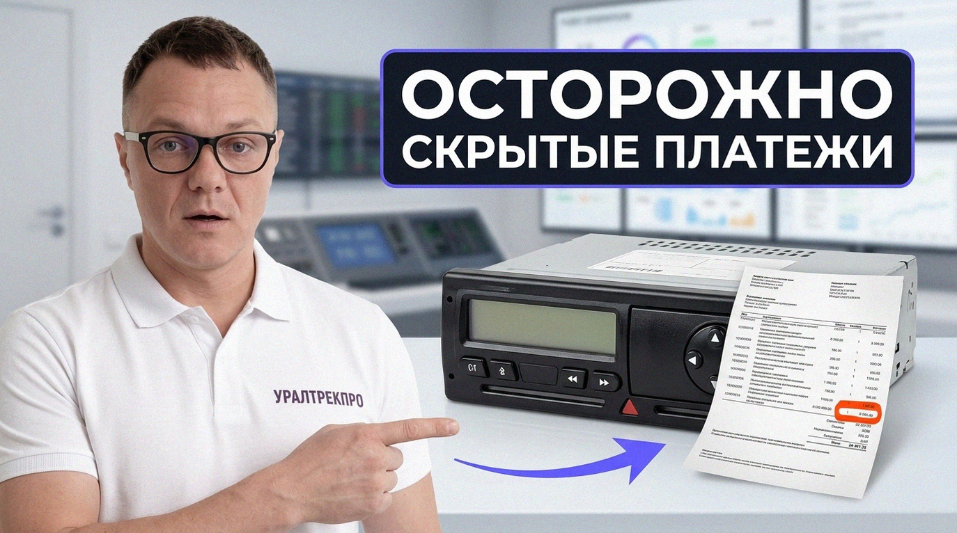 Комплект оборудования для установки тахографа СКЗИ под ключ на коммерческий транспорт
