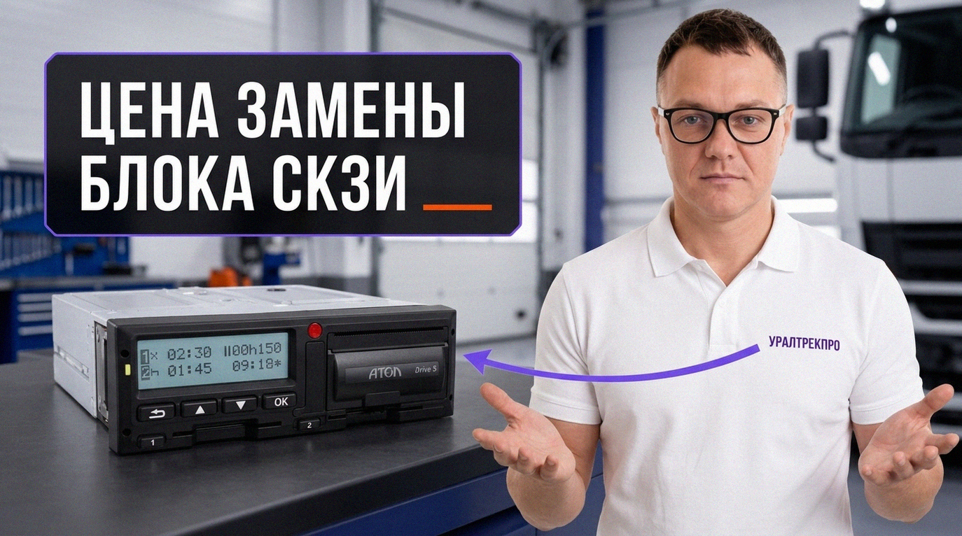 Процесс плановой замены криптографического модуля СКЗИ в цифровом тахографе.